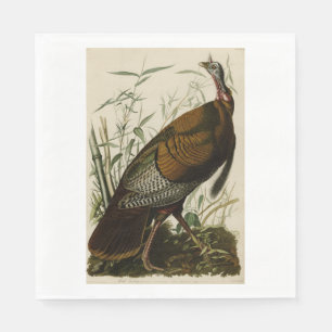 Thanksgiving Wild Turkey John James Audubon Servetten
