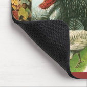 Thanksgiving, wilde kalkoenen - herfstkleuren Muismat (Hoek)