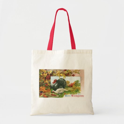  Thanksgiving, wilde kalkoenen - herfstkleuren Tote Bag (Voorkant)