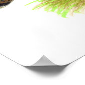 Thanksgiving wilde kalkoenen poster (Hoek)