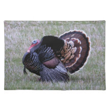 Thanksgiving Wilde Turkije Doek Placemat