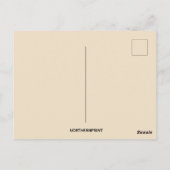  Thanksgiving Wishbone en Tarwe Briefkaart (Achterkant)