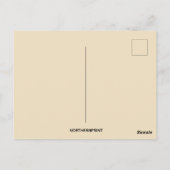 Thanksgiving Wishbone met lint Briefkaart (Achterkant)