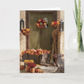 THANKSGIVING WISHEERT/U ZEGT DAT U GEMISSEERDE VRI FEESTDAGEN KAART (Voorkant)