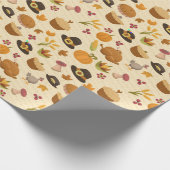 Thanksgiving Wrapping Paper Cadeaupapier (Hoek)