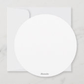 Thanksgiving Wreator - eenvoudig ontpitte Feestdagenkaart (Achterkant)