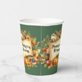 Thanksgiving zegening papieren bekers (Rechts)
