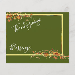 Thanksgiving Zegeningen achtergrond