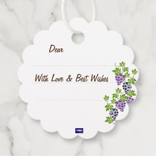 Thanksgiving zonder dank en cadeau Labels (Achterkant)