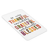 Thanksgiving zonder dank voor de grateful Blessed Magneet (Rechterzijde)