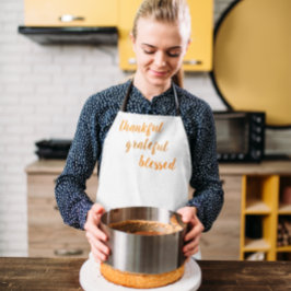 Thanksgiving zonder dank voor de grateful Blessed Schort