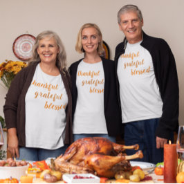 Thanksgiving zonder dank voor de grateful Blessed T-shirt