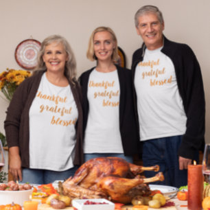 Thanksgiving zonder dank voor de grateful Blessed T-shirt