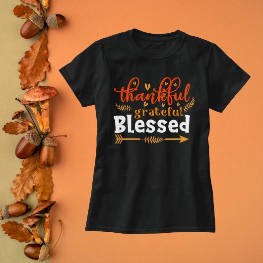 Thanksgiving zonder dank voor de grateful Blessed T-shirt