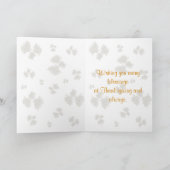 Thanksgiving zus feestdagen kaart (Binnen)
