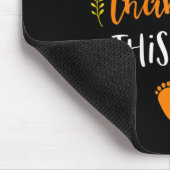 Thanksgiving Zwangerschap Aankondiging Herfst Baby Muismat (Hoek)