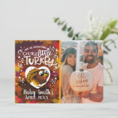 Thanksgiving Zwangerschap Kaart (Staand voorkant)