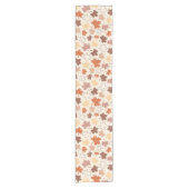 Thanksgivingen dag ontwerp, herfst natuurlijke bla korte tafelloper (Voorkant)