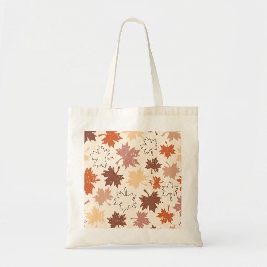 Thanksgivingen dag ontwerp, herfst natuurlijke bla tote bag (Voorkant)