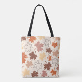 Thanksgivingen dag ontwerp, herfst natuurlijke bla tote bag (Achterkant)