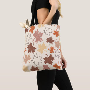 Thanksgivingen dag ontwerp, herfst natuurlijke bla tote bag
