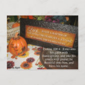 Thanksgivinng briefkaart (Voorkant)