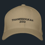 THANKSGIVUKAH JOODS PET 2013<br><div class="desc">DRAAG DIT THANKSGIVUKAH 2013 PET OVER THANKSGIVING EN CHANOEKA-CHANOEKA DIT JAAR. WAT EEN GEWELDIG JOODS VAKANTIE HANUKKAH CADEAU IS DIT!</div>
