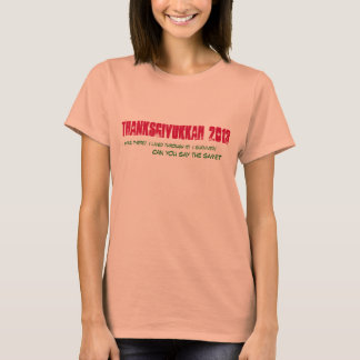 Thanksgivukkah 2013 T-shirt - Vrouwen