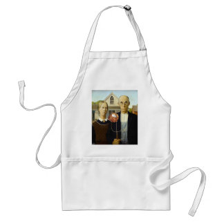 Thanksgivukkah Art: Amerikaanse Latke (apron) Standaard Schort