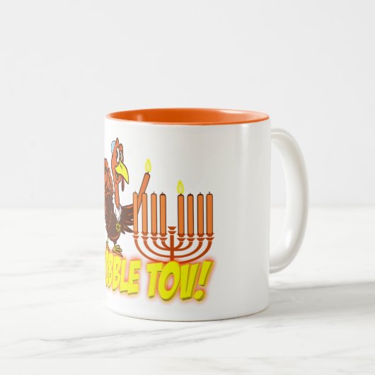 Thanksgivukkah Turkey Gobble Tov Mok (Voorkant rechts)