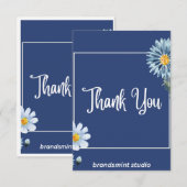 Thanku card bedankkaart (Voorkant / Achterkant)