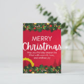 Thanku card feestdagenkaart (Staand voorkant)