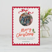 Thanku card feestdagenkaart (Staand voorkant)