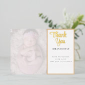 Thanku Folie Invitation Folie Uitnodiging (Staand Voorkant)