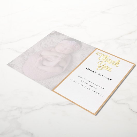Thanku Folie Invitation Folie Uitnodiging (Gedraaid)