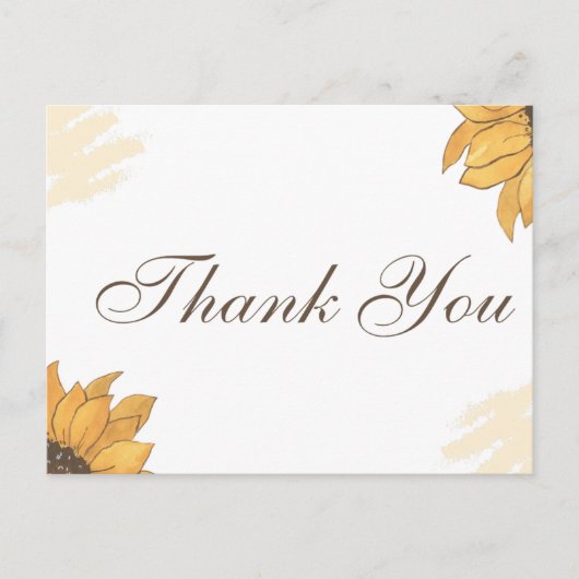 Thankyou Card Briefkaart (Voorkant)