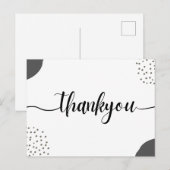 Thankyou Card Briefkaart (Voorkant / Achterkant)