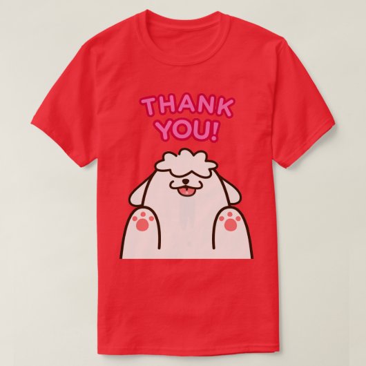 Thankyou Dog T-shirt (Design voorkant)