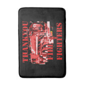 Thankyou Fire Fighters Fire Engine Badmat (Voorkant Verticaal)