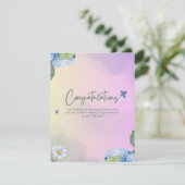 Thankyou-kaarten Bedankkaart (Staand voorkant)