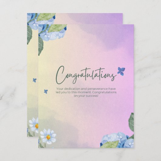 Thankyou-kaarten Bedankkaart (Voorkant / Achterkant)