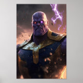 Thanos fan Art Poster - Marvel Thanos Poster (Voorkant)