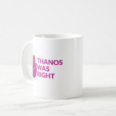 Thanos had de juiste mok (Voorkant links)