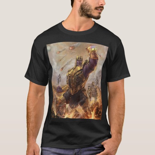 Thanos – Infinity Gauntlet Supreme T-shirt (Voorkant)