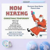 Thans de BedrijfsKerstmis van de Hulp Aangepaste F Flyer (Enkel)