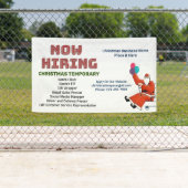 Thans de BedrijfsKerstmis van de Hulp Aangepaste F Spandoek (Insitu)