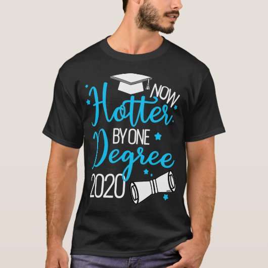Thans Hotter op 1 graad 2020 Afstuderen College S T-shirt (Voorkant)