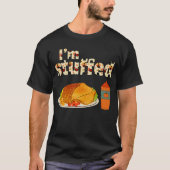 Thansgiving dag feest t-shirt (Voorkant)