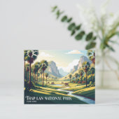 Thap Lan Nationaal Park Thailand Briefkaart (Staand voorkant)