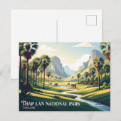 Thap Lan Nationaal Park Thailand Briefkaart (Voorkant / Achterkant)